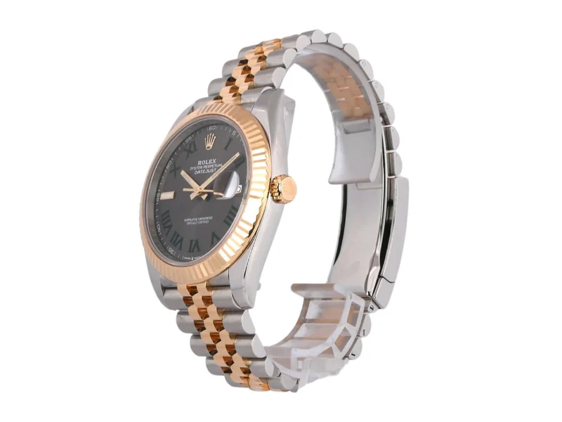 Rolex Datejust 41 Edelstahl Gelbgold 126333 Slate Jubile-Band