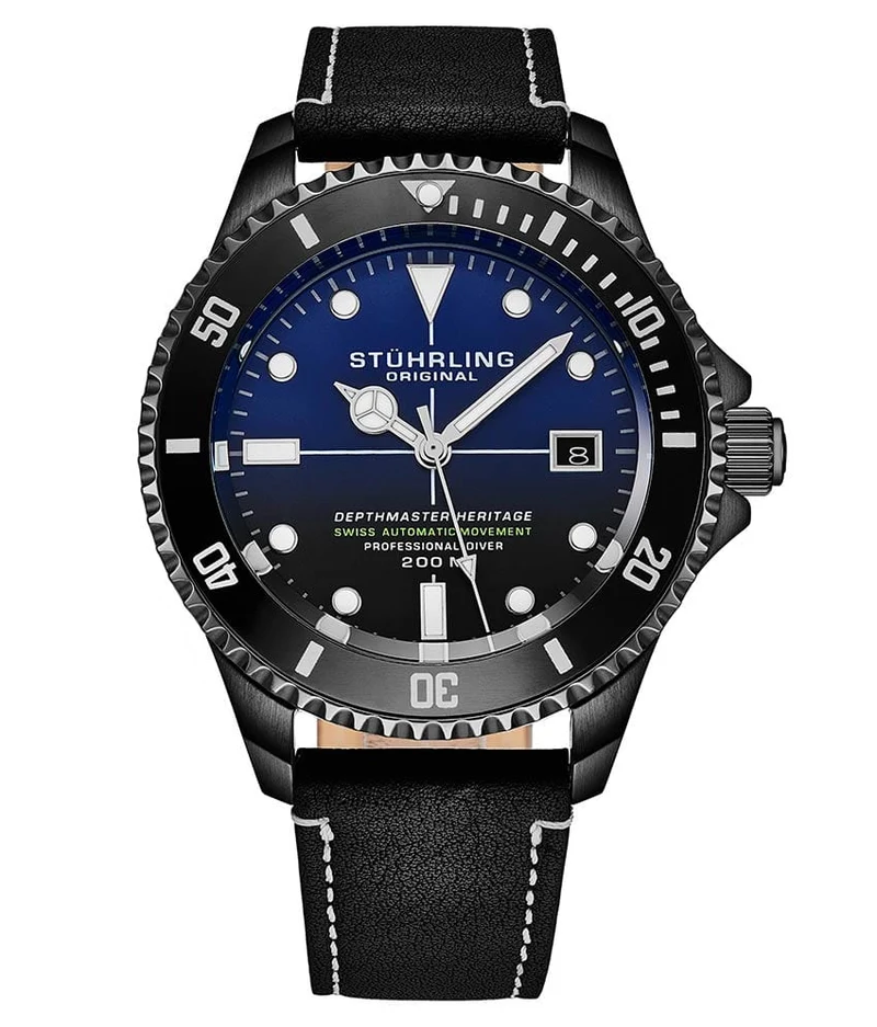 Stührling Swiss Automatic Depthmaster Heritage 883HB 42mm Diver