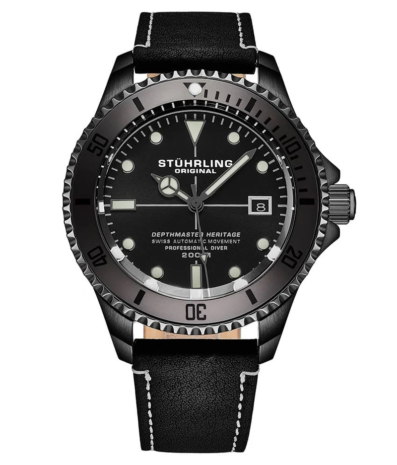 Stührling Swiss Automatic Depthmaster Heritage 883HB 42mm Diver