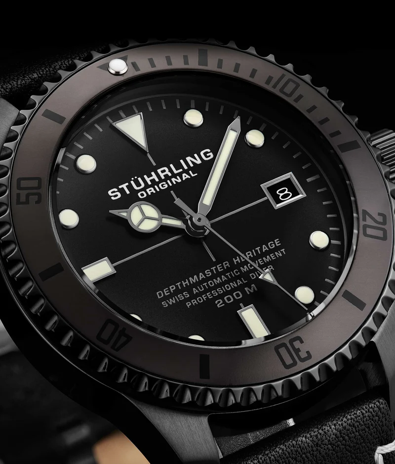 Stührling Swiss Automatic Depthmaster Heritage 883HB 42mm Diver