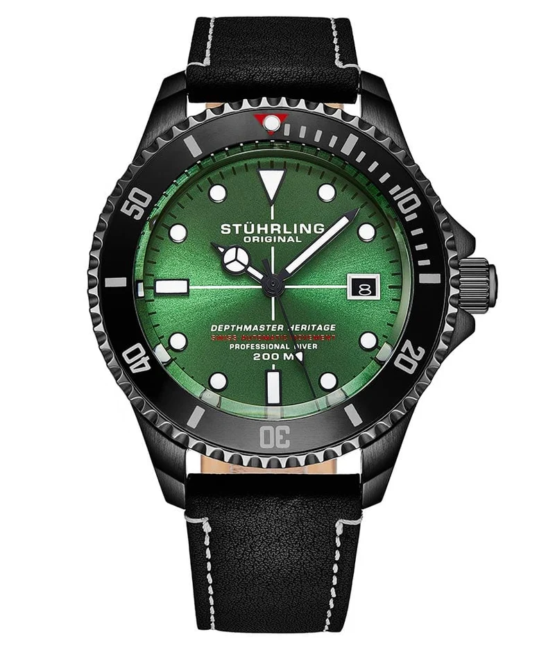 Stührling Swiss Automatic Depthmaster Heritage 883HB 42mm Diver