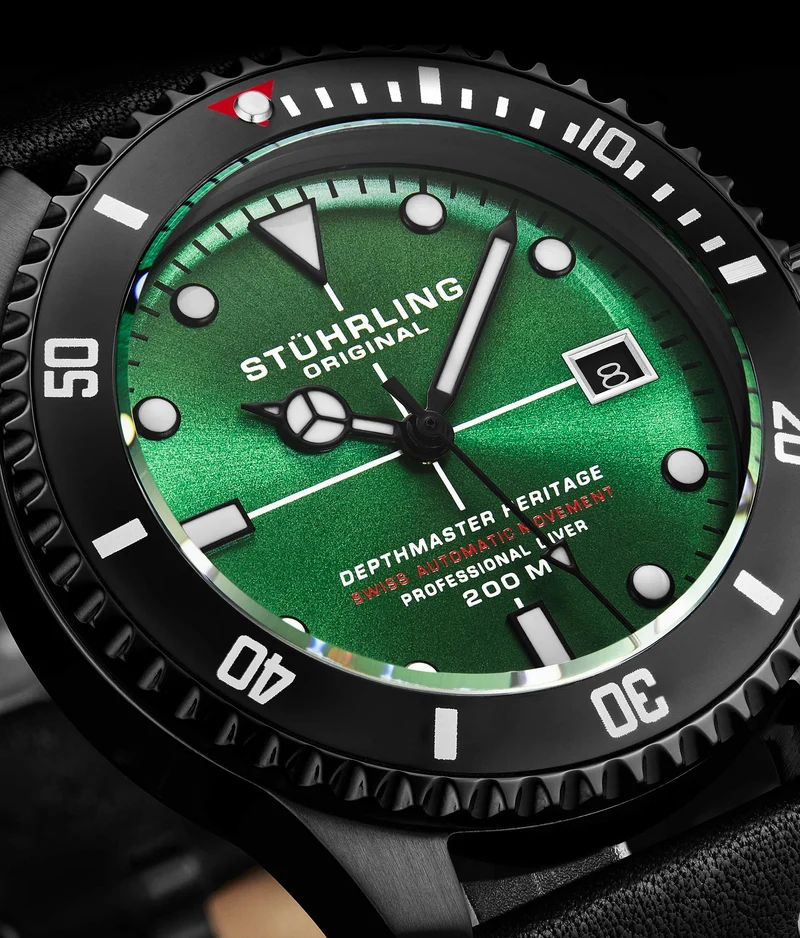 Stührling Swiss Automatic Depthmaster Heritage 883HB 42mm Diver