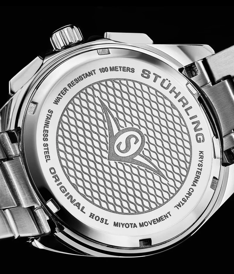 Stührling Velocity 4016 Quartz 42mm Chronograph