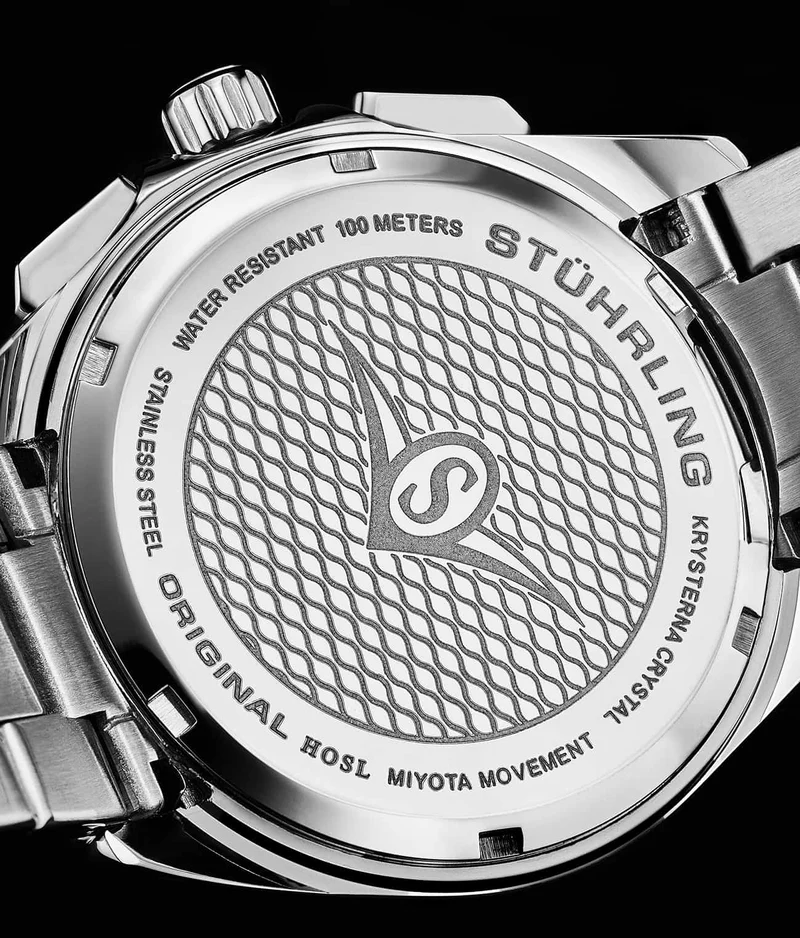 Stührling Velocity 4016 Quartz 42mm Chronograph