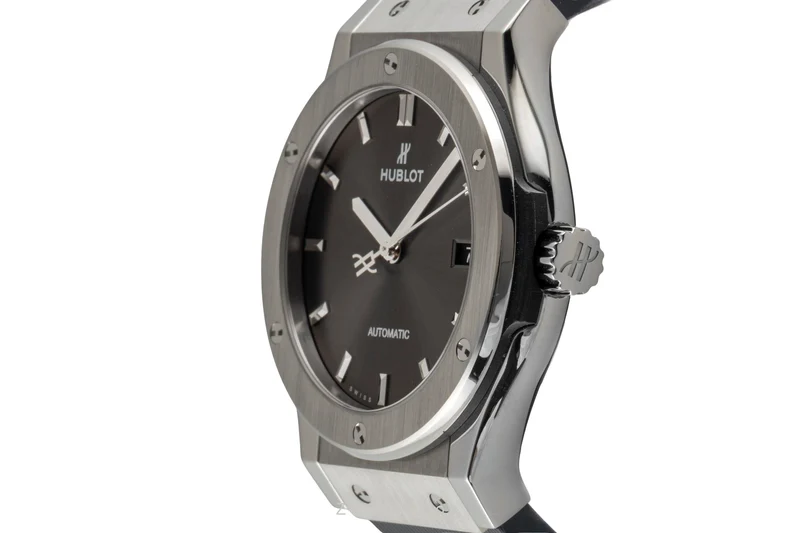 Hublot Classic Fusion titanium automatic men's watch 542.NX.7071.LR LP: 8500EUR [2603795]
