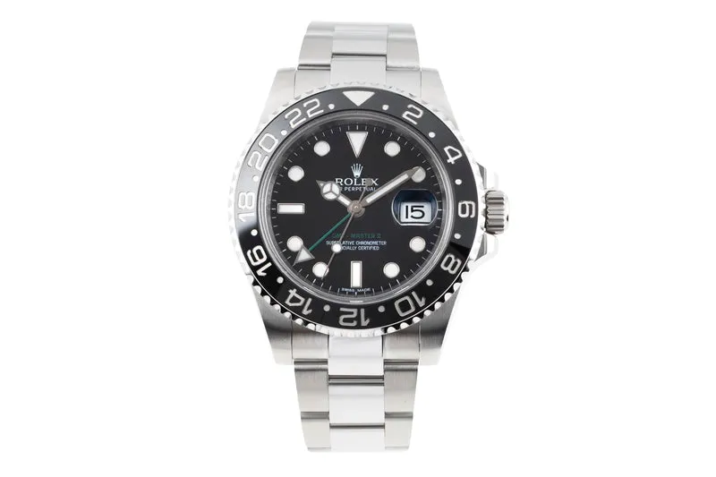 Rolex GMT-Master II steel automatic men's watch 116710LN [2603775]