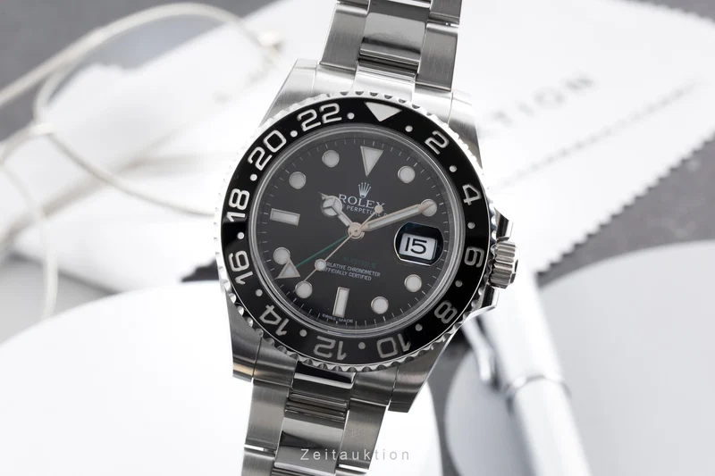 Rolex GMT-Master II steel automatic men's watch 116710LN [2603775]