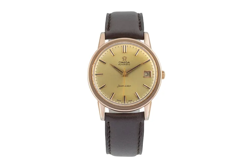 Omega Seamaster steel / gold automatic men's watch CD 166.0003, 166.003 Vintage [2603590]