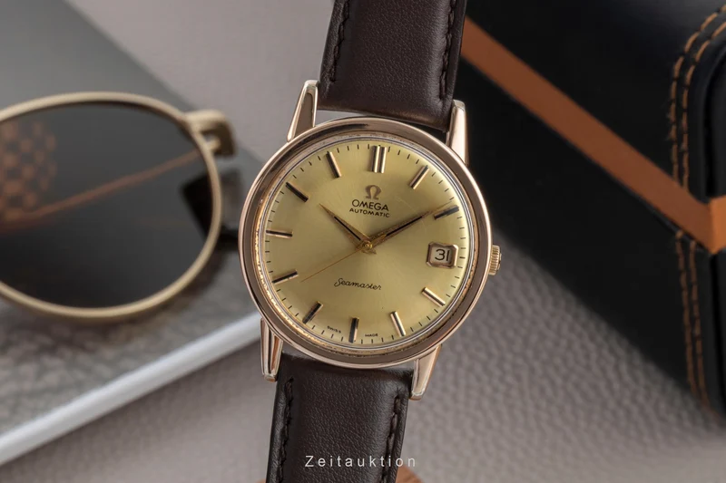 Omega Seamaster steel / gold automatic men's watch CD 166.0003, 166.003 Vintage [2603590]