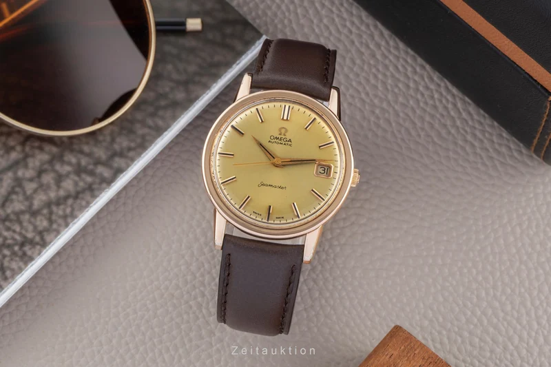 Omega Seamaster steel / gold automatic men's watch CD 166.0003, 166.003 Vintage [2603590]