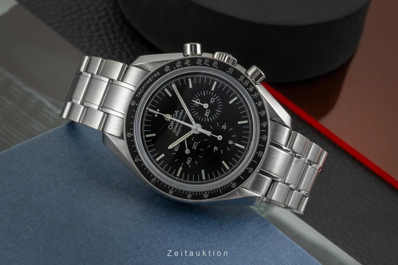 Omega Speedmaster Moonwatch chronograph steel manual winding men's watch 311.33.42.30.01.002 LP: 8700EUR [2603785]