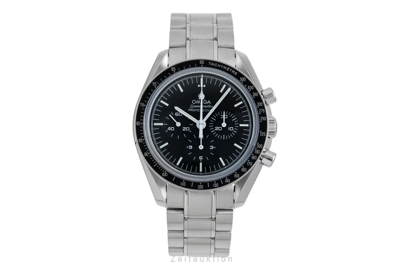 Omega Speedmaster Moonwatch chronograph steel manual winding men's watch 311.33.42.30.01.002 LP: 8700EUR [2603785]