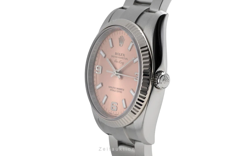 Rolex Air King steel / white gold automatic men's watch 114234 [2603777]