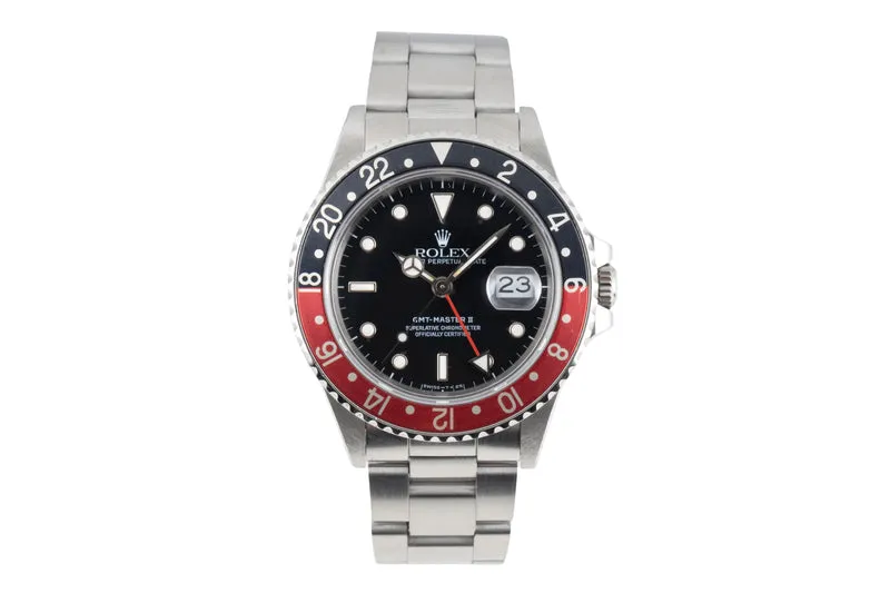Rolex GMT-Master II steel automatic men's watch 16760 [2603583]