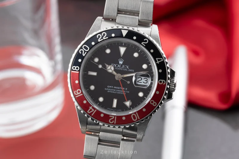 Rolex GMT-Master II steel automatic men's watch 16760 [2603583]