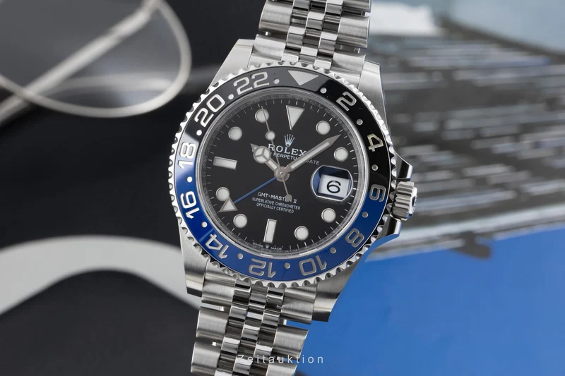 Rolex GMT-Master II steel automatic men's watch 126710BLNR [2603905]