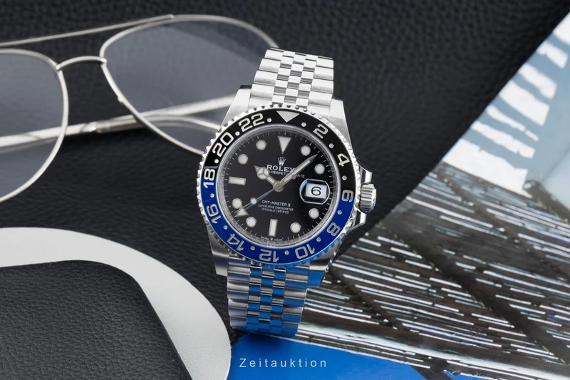 Rolex GMT-Master II steel automatic men's watch 126710BLNR [2603905]