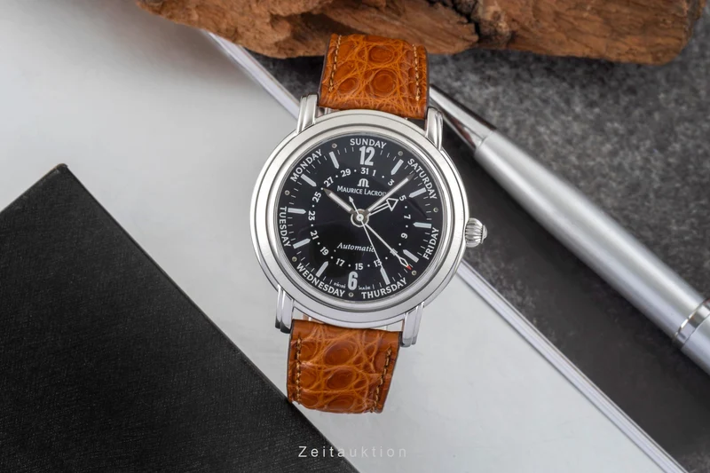 Maurice Lacroix Masterpiece steel automatic men's watch 27857 [2603172]