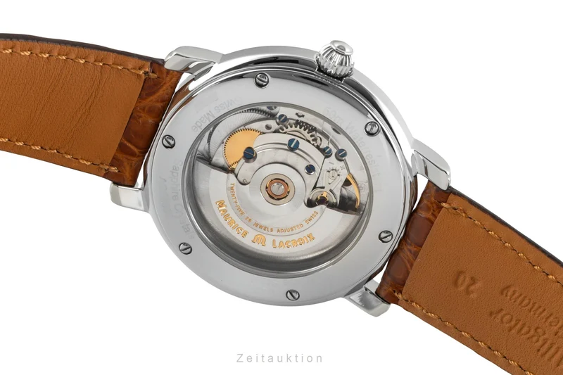 Maurice Lacroix Masterpiece steel automatic men's watch 27857 [2603172]