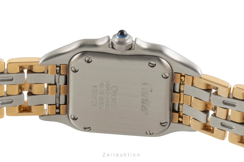 Cartier Panthere steel / gold quartz women's watch 166921 [2603592]