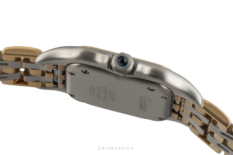Cartier Panthere steel / gold quartz women's watch 166921 [2603592]