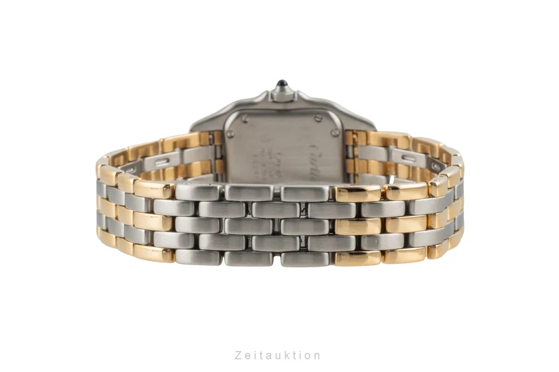 Cartier Panthere steel / gold quartz women's watch 166921 [2603592]