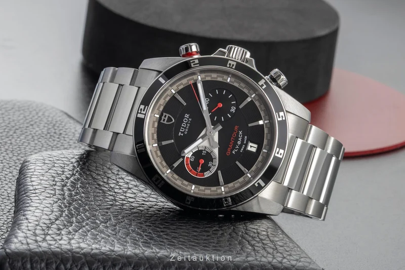 Tudor Grantour chronograph steel automatic men's watch 20550N [2603229]