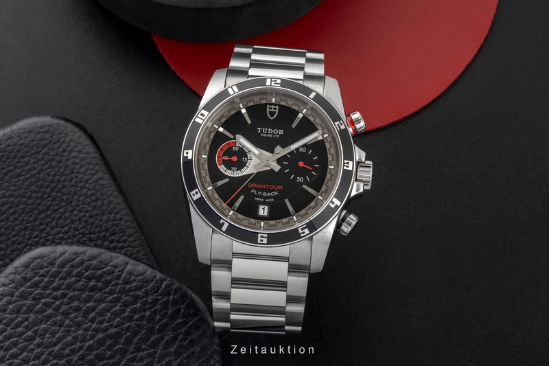 Tudor Grantour chronograph steel automatic men's watch 20550N [2603229]
