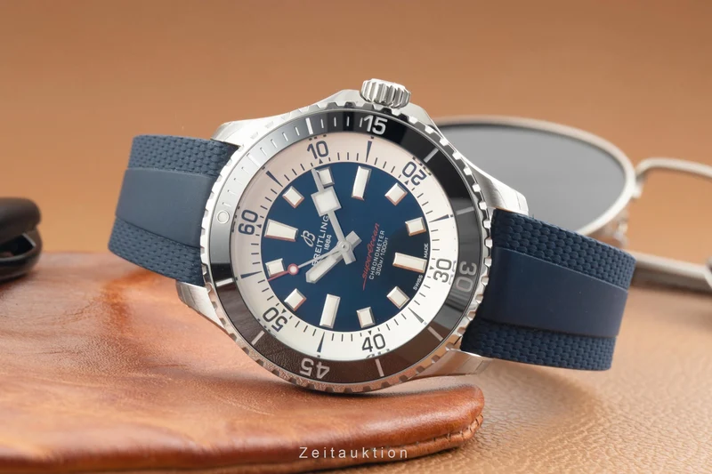 Breitling Superocean steel automatic men's watch A17376211C1S1 LP: 5550EUR [2603709]