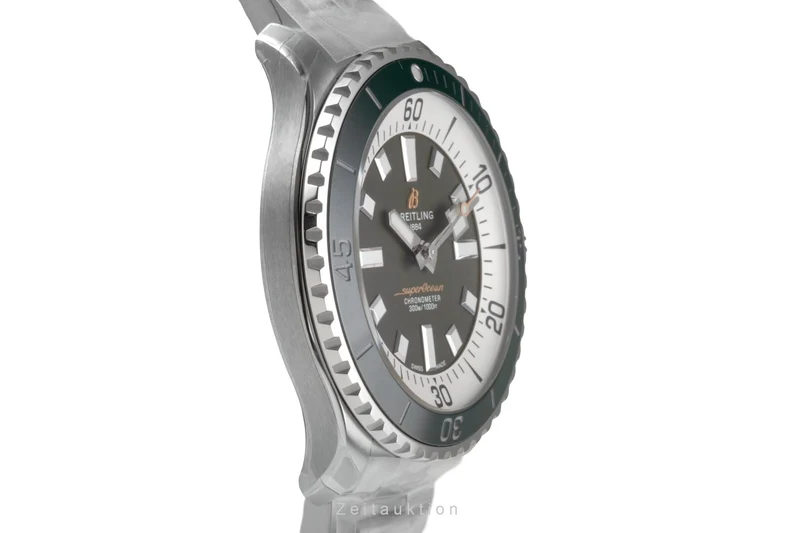 Breitling Superocean steel automatic men's watch A17376A31L1A1 LP: 5750EUR [2603715]
