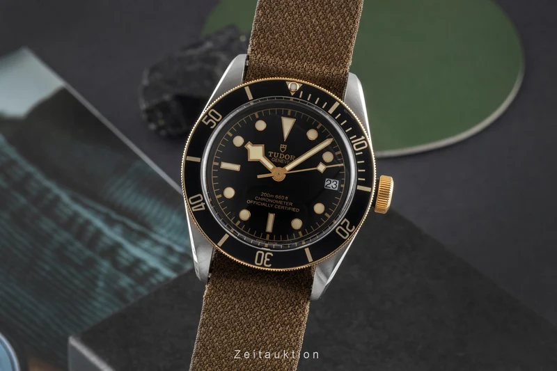 Tudor Heritage Black Bay steel / gold automatic men's watch 79733N [2603322]