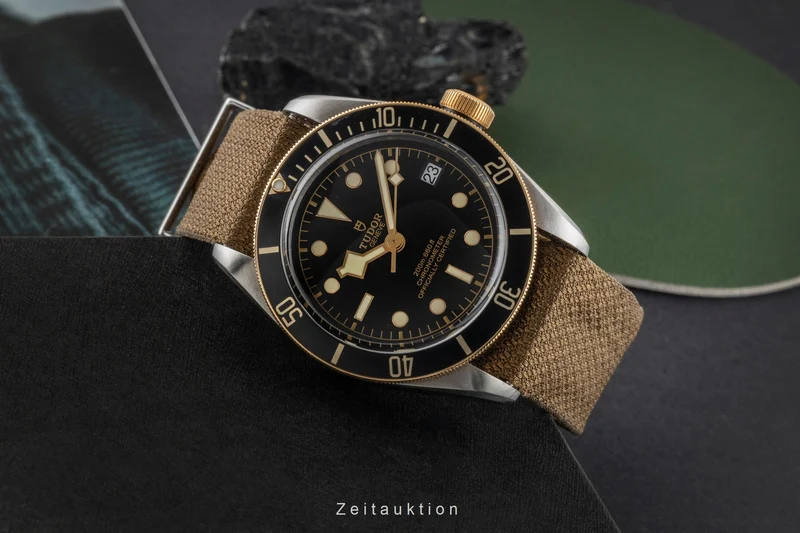 Tudor Heritage Black Bay steel / gold automatic men's watch 79733N [2603322]