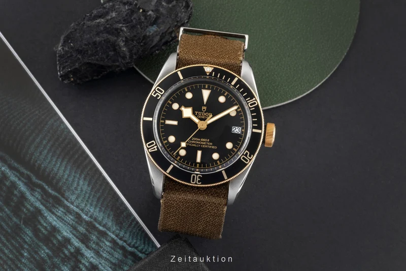 Tudor Heritage Black Bay steel / gold automatic men's watch 79733N [2603322]