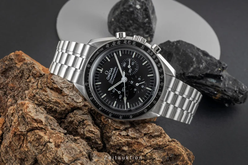 Omega Speedmaster Moonwatch chronograph steel manual winding men's watch 310.30.42.50.01.001 LP: 7600EUR [2603933]