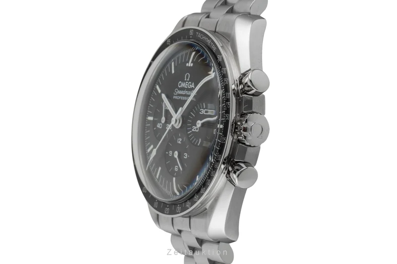 Omega Speedmaster Moonwatch chronograph steel manual winding men's watch 310.30.42.50.01.001 LP: 7600EUR [2603933]
