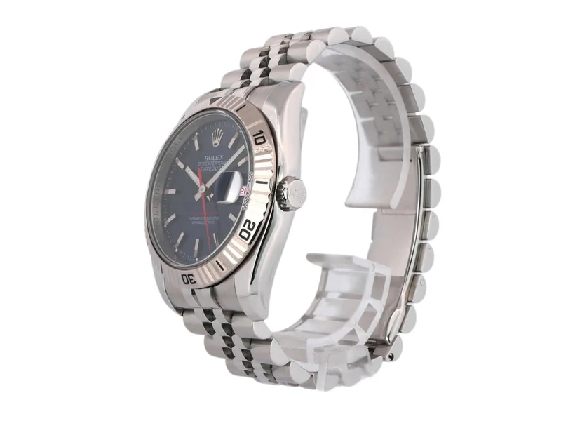 Rolex Datejust 36 Turn-O-Graph 116264 Blau Jubile-Band