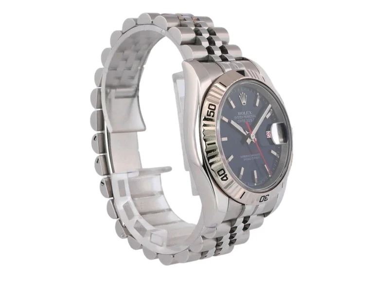 Rolex Datejust 36 Turn-O-Graph 116264 Blau Jubile-Band