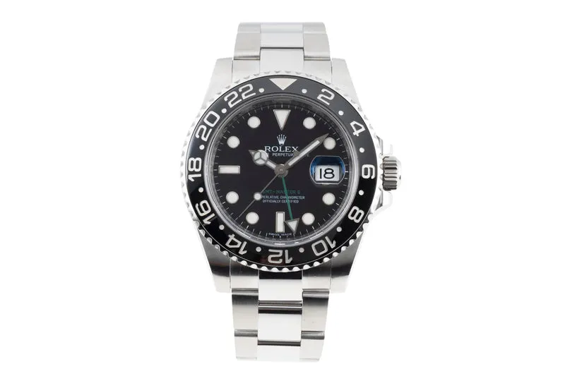 Rolex GMT-Master II steel automatic men's watch 116710LN [2603491]