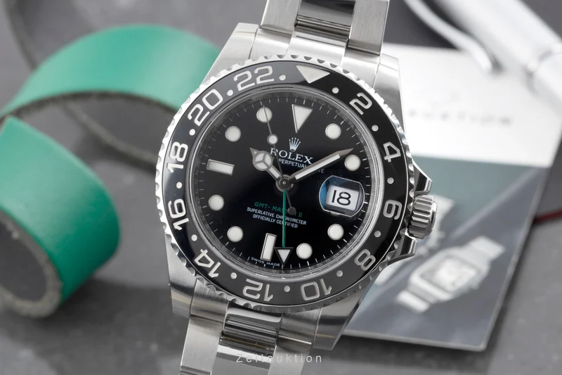 Rolex GMT-Master II steel automatic men's watch 116710LN [2603491]