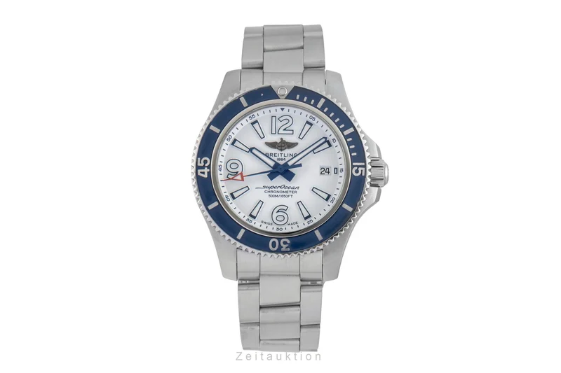 Breitling Superocean steel automatic men's watch A17366 LP: 5750EUR [2603954]