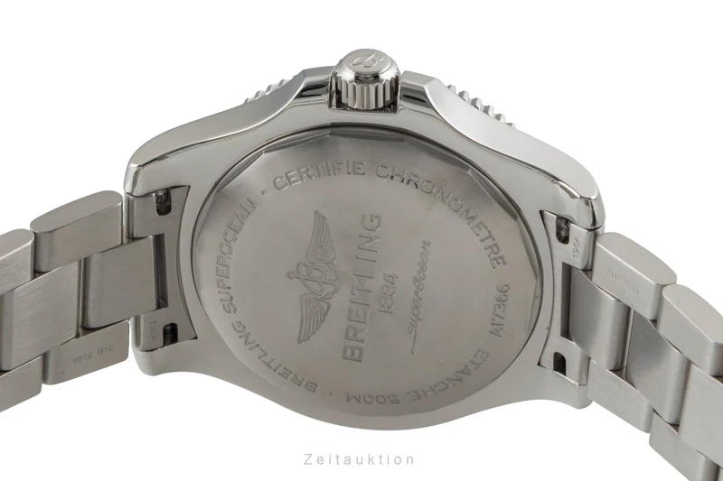 Breitling Superocean steel automatic men's watch A17366 LP: 5750EUR [2603954]