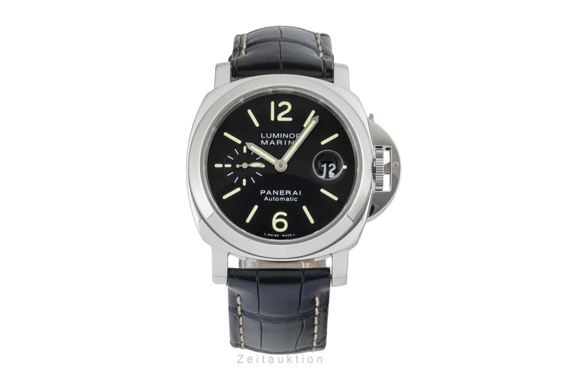 Panerai Luminor Marina steel automatic men's watch PAM00104 LP: 9200EUR [2603761]