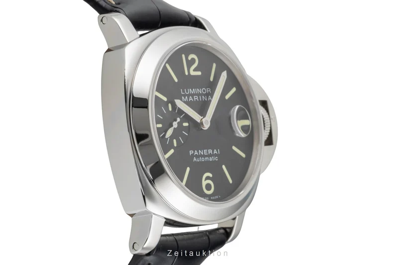 Panerai Luminor Marina steel automatic men's watch PAM00104 LP: 9200EUR [2603761]