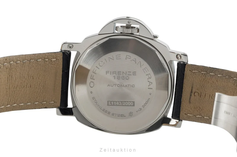 Panerai Luminor Marina steel automatic men's watch PAM00104 LP: 9200EUR [2603761]