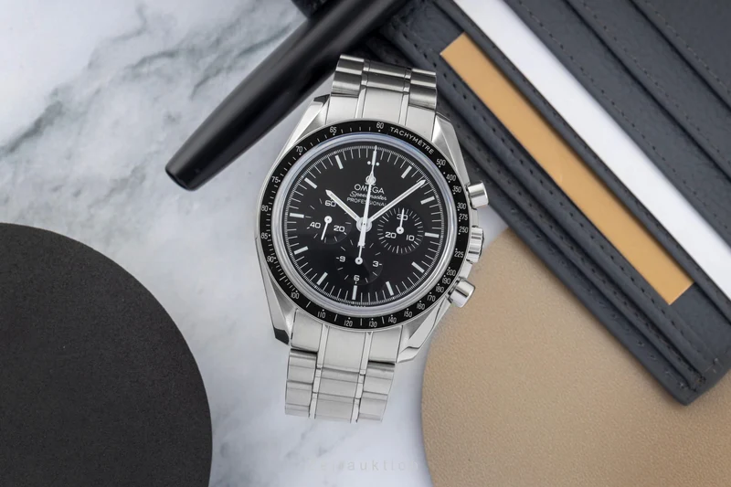 Omega Speedmaster Moonwatch chronograph steel manual winding men's watch 311.30.42.30.01.006 LP: 8700EUR [2603771]