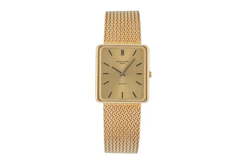 Patek Philippe Gondolo 18 ct gold manual winding men's watch 3599/1 Vintage [2603164]