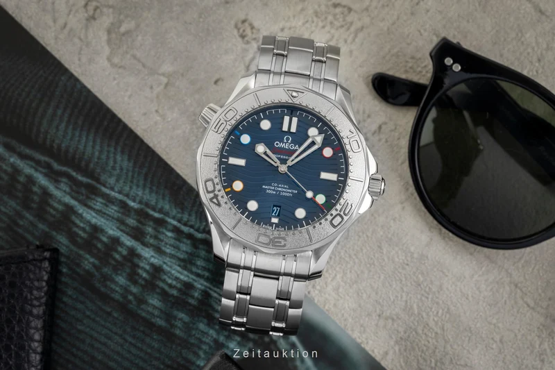 Omega Seamaster steel automatic men's watch 522.30.42.20.03.001 [2603371]