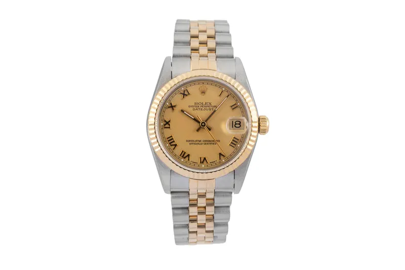 Rolex Datejust steel / gold automatic women's watch 68273 [2603072]