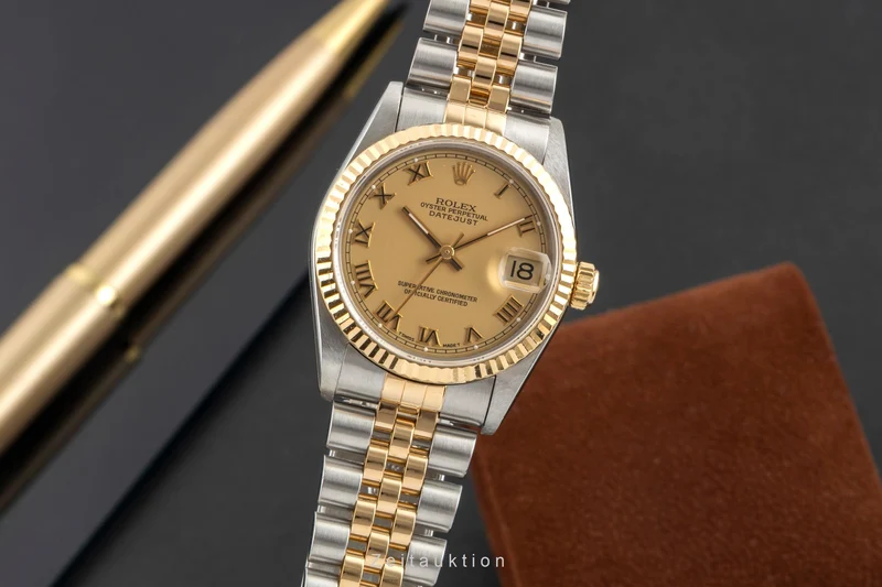 Rolex Datejust steel / gold automatic women's watch 68273 [2603072]