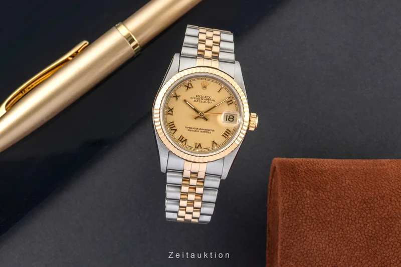Rolex Datejust steel / gold automatic women's watch 68273 [2603072]